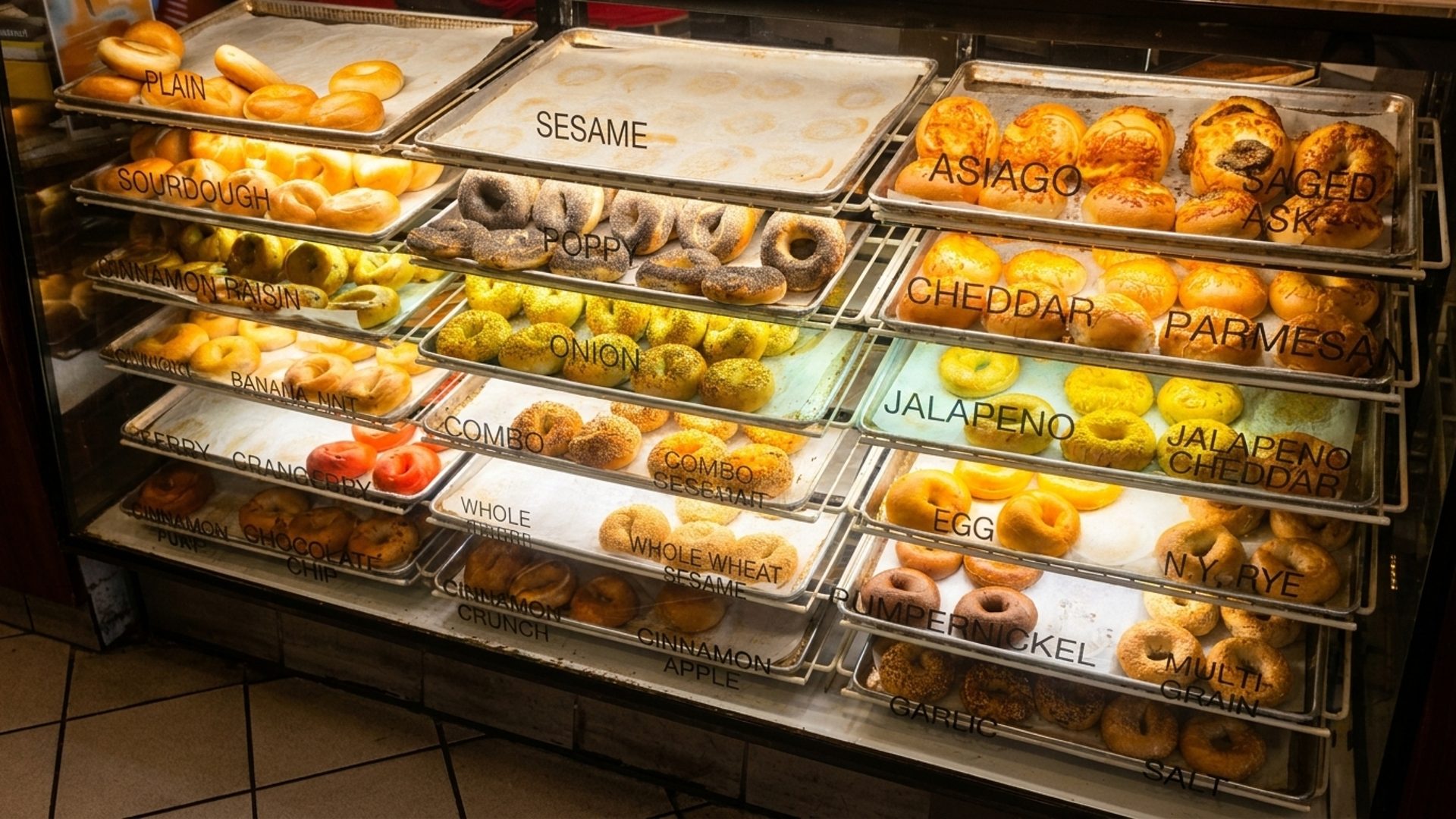 20+ flavors in the case every day