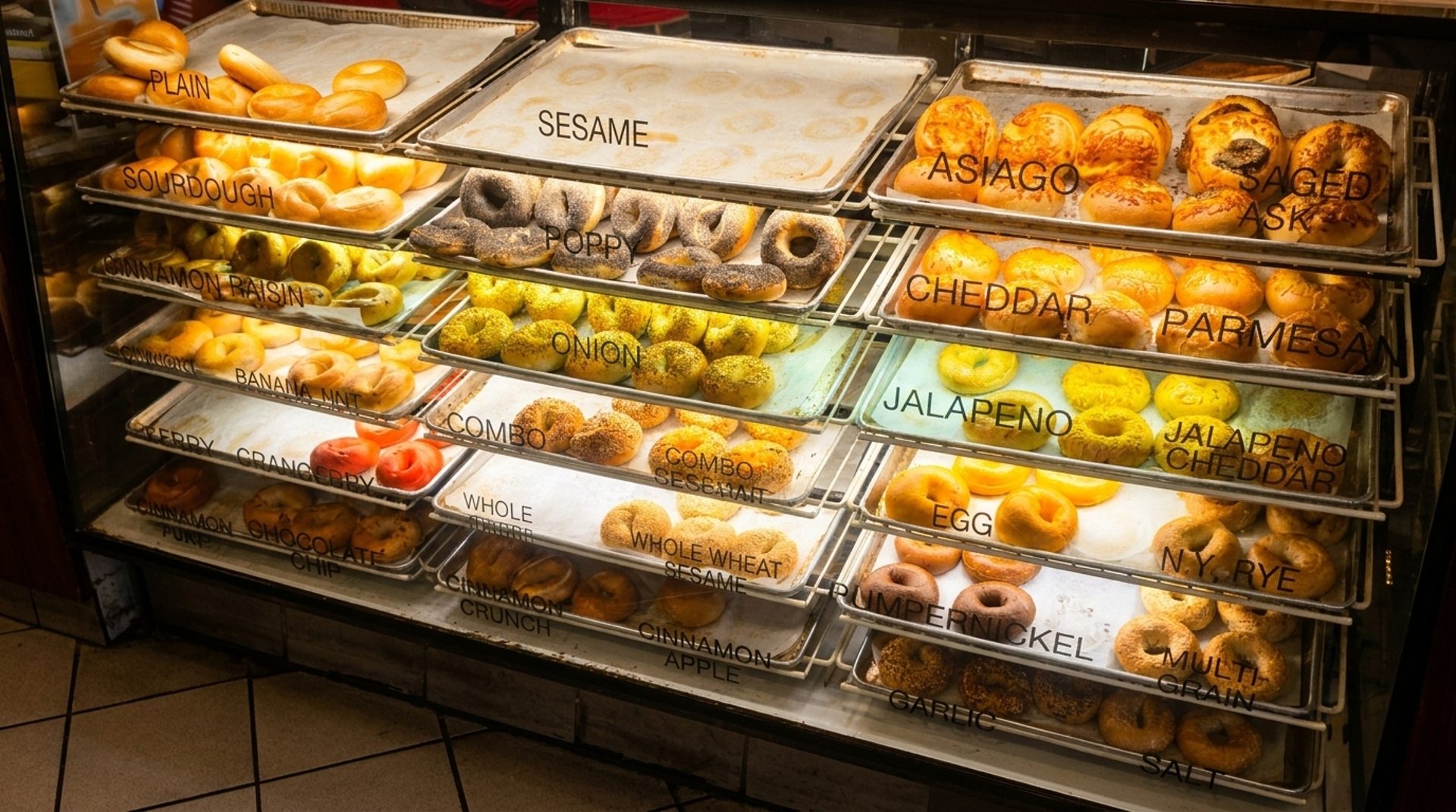 20+ flavors in the case every day