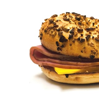 Bagel Meat &  Double Cheese.