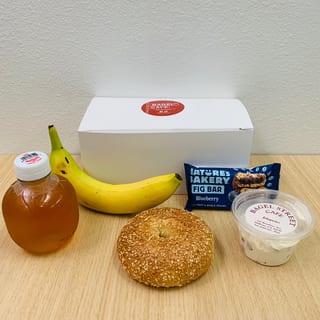 Individual Bagel Breakfast Box